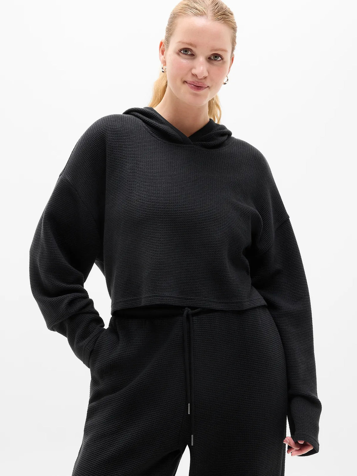 Tranquil Waffle Hoodie