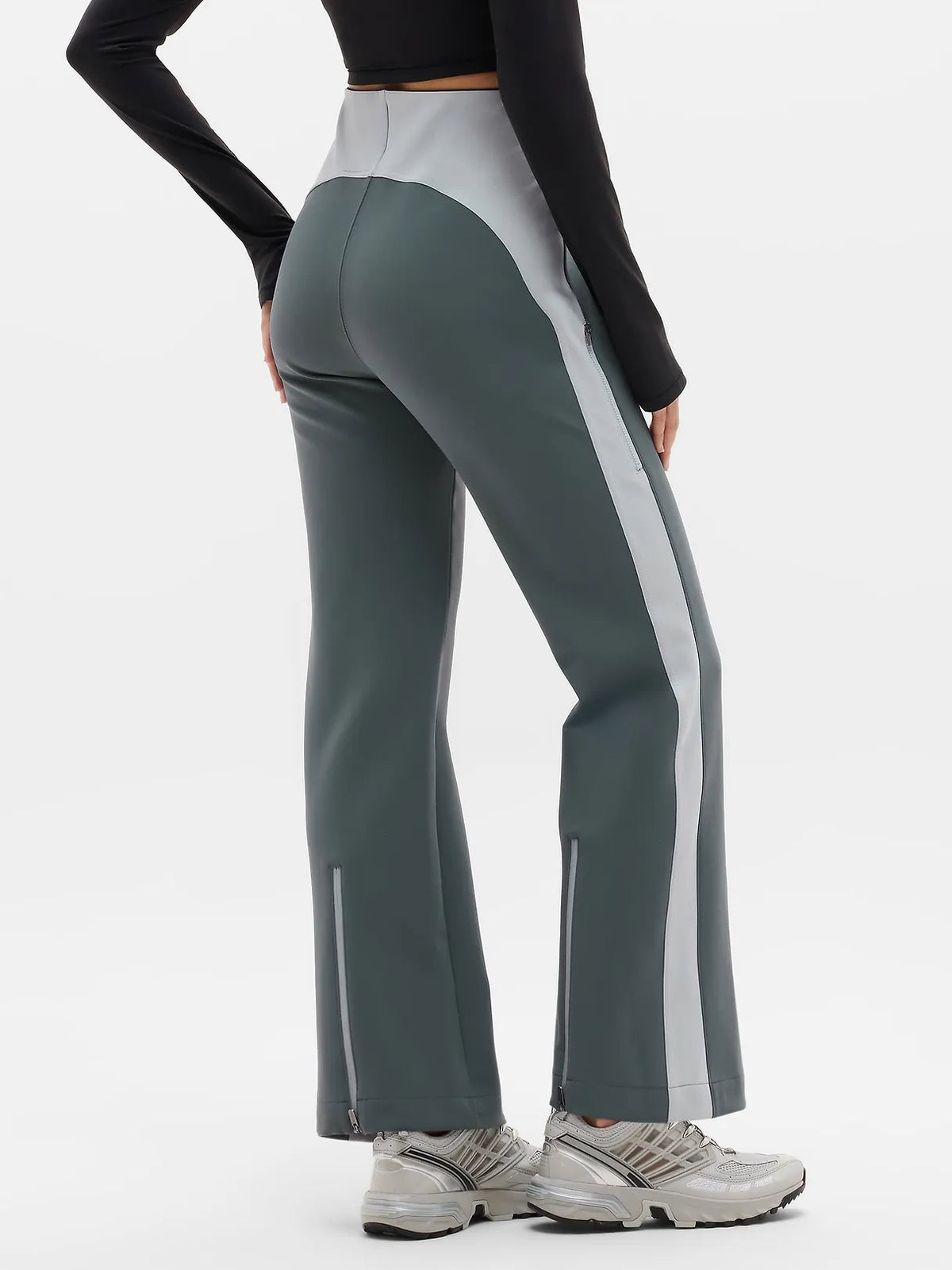 Glacier High Rise Novelty Flare Pant