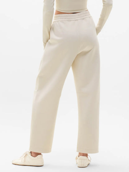 Form Knit Mid Rise Barrel Pant