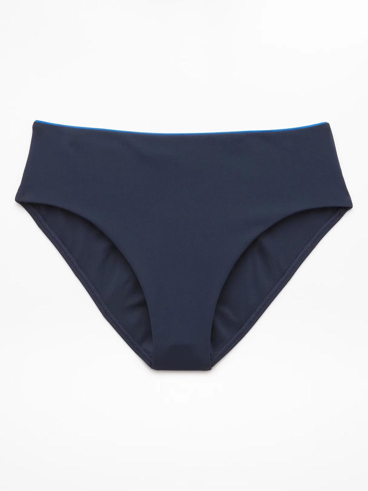 High Waist Cheeky Tipped Swim Bottom