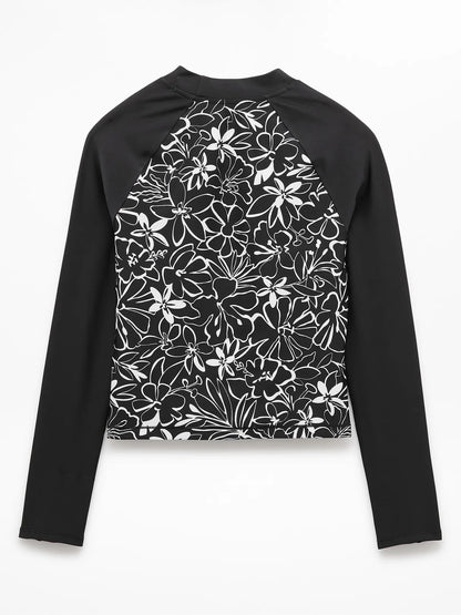 Athleta Girl Mock Neck Rashguard