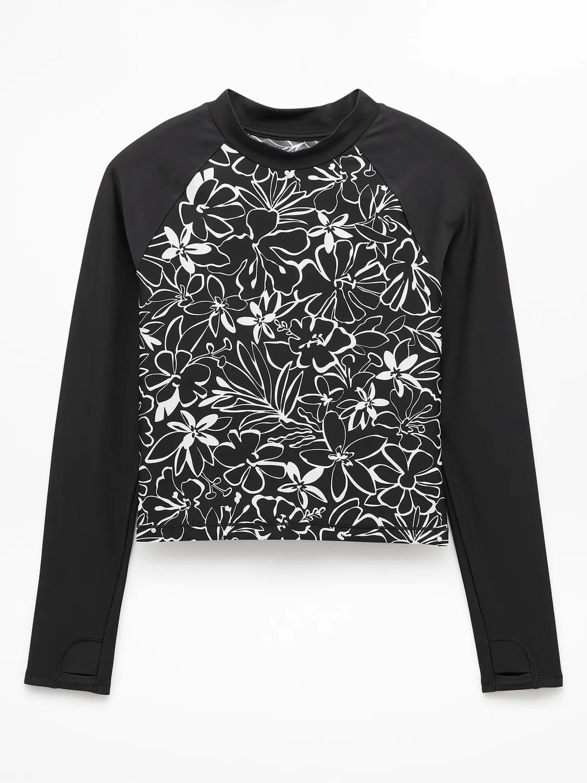 Athleta Girl Mock Neck Rashguard