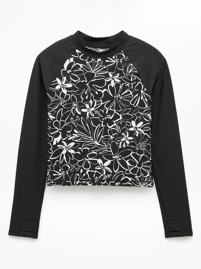 Athleta Girl Mock Neck Rashguard