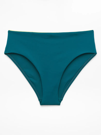 High Waist Cheeky Tipped Swim Bottom