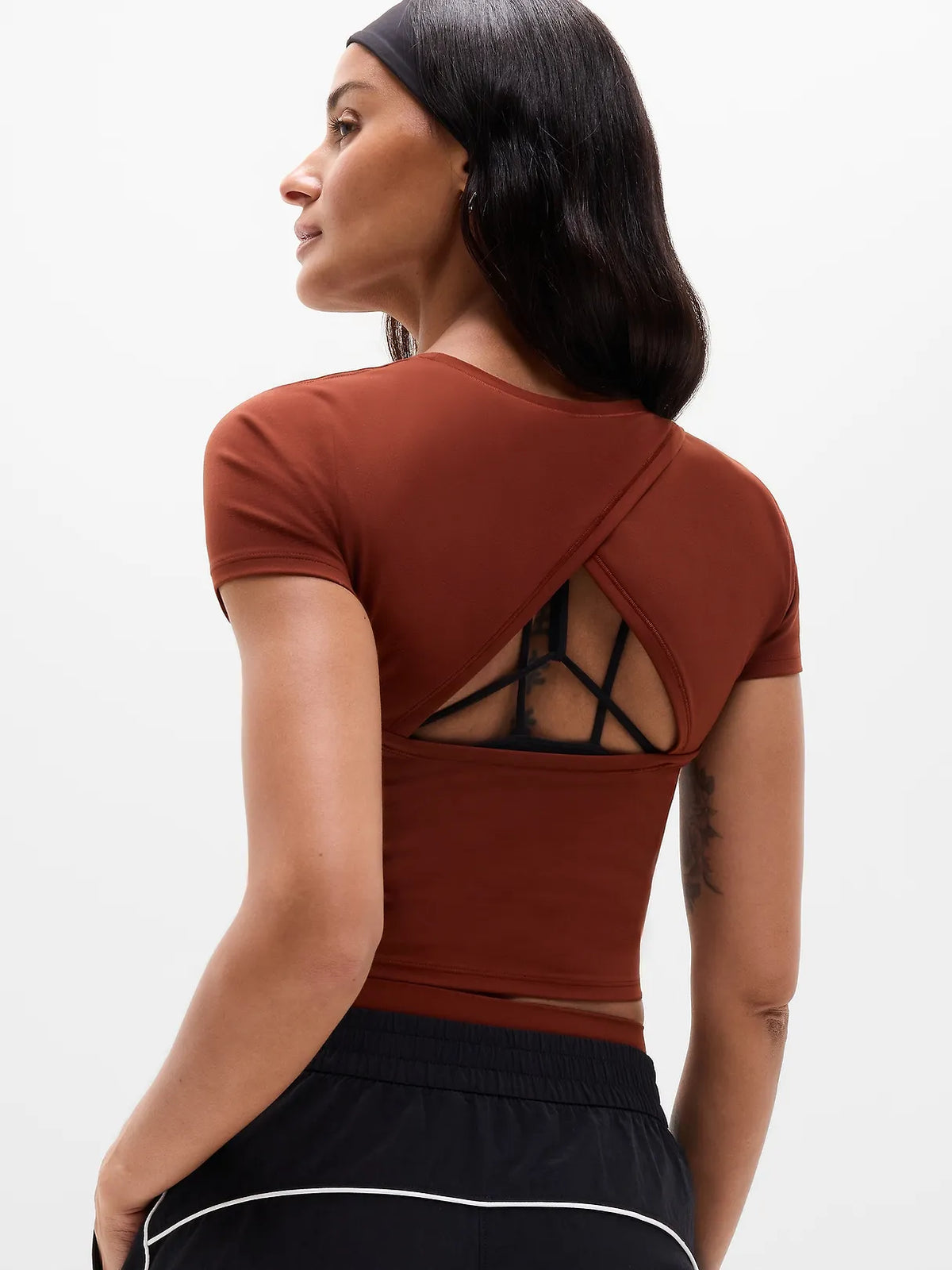 Transcend Open Back Tee