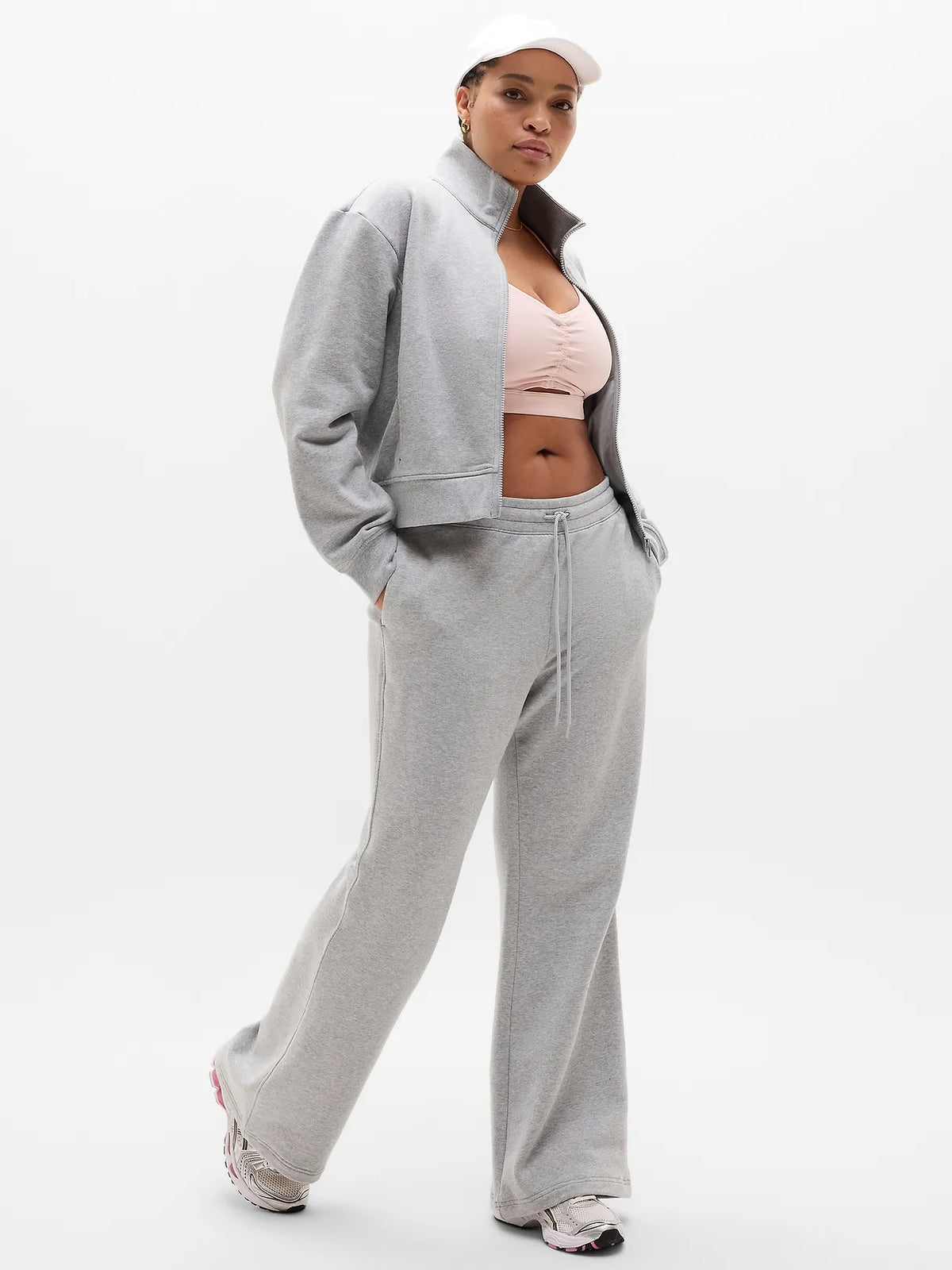 Forever Fleece Mid Rise Flare Pant