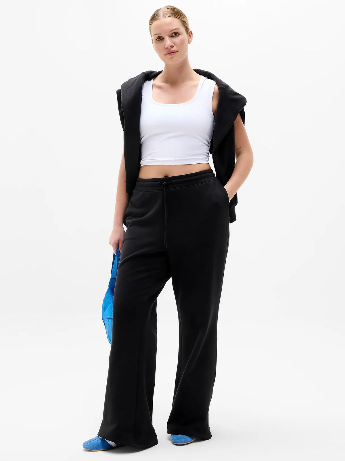 Forever Fleece Mid Rise Flare Pant