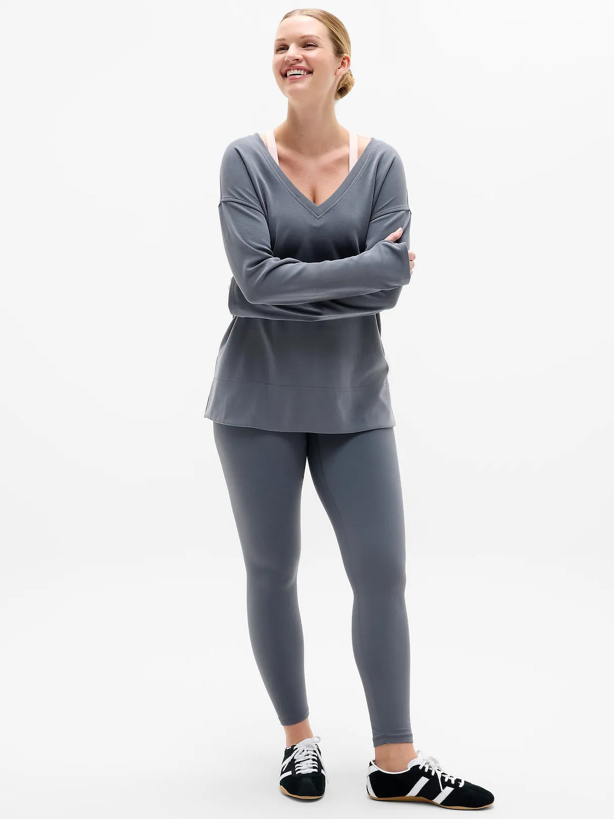 Seasoft V Neck Sweatshirt