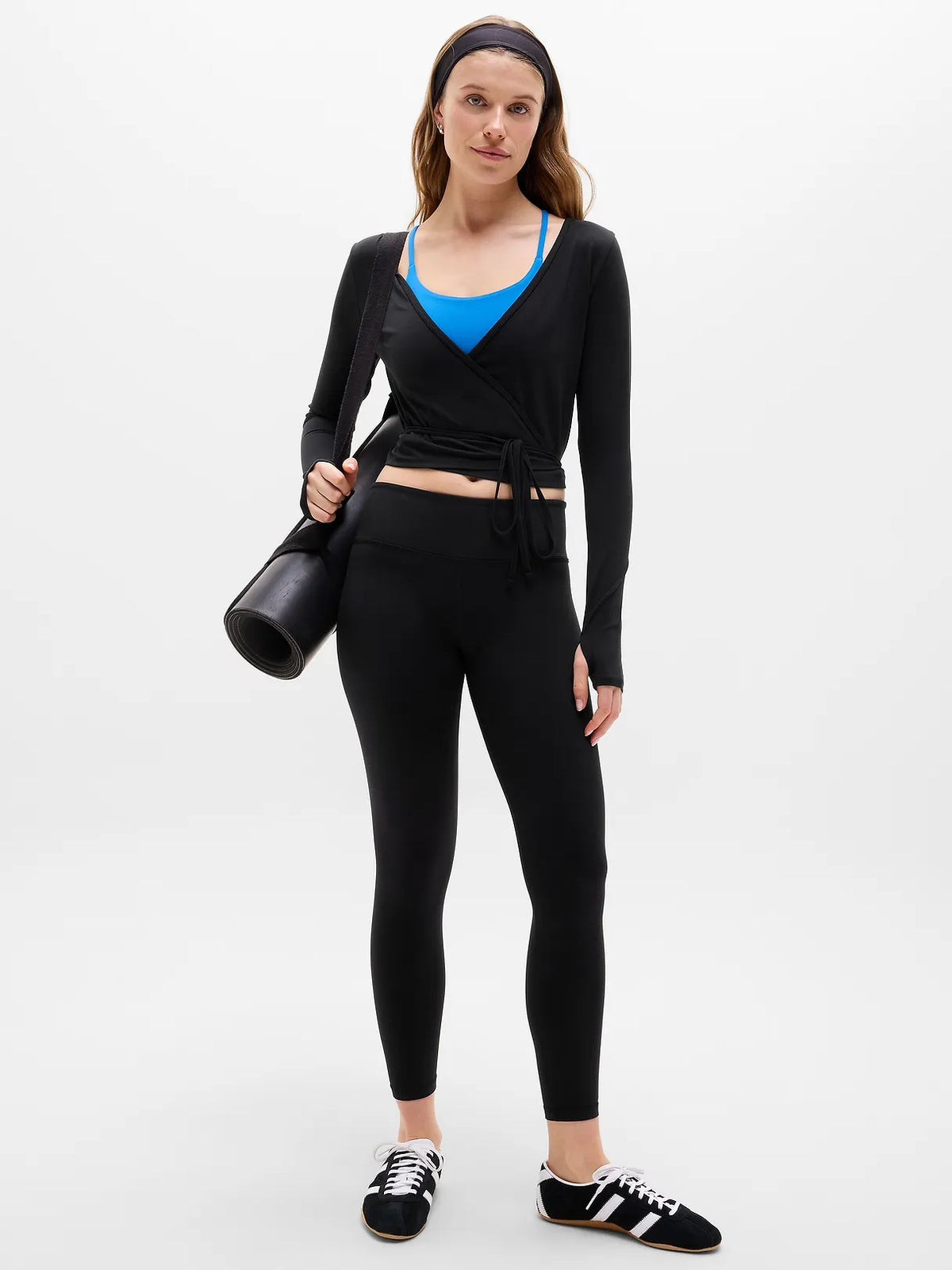 Transcend Wrap Crop Top