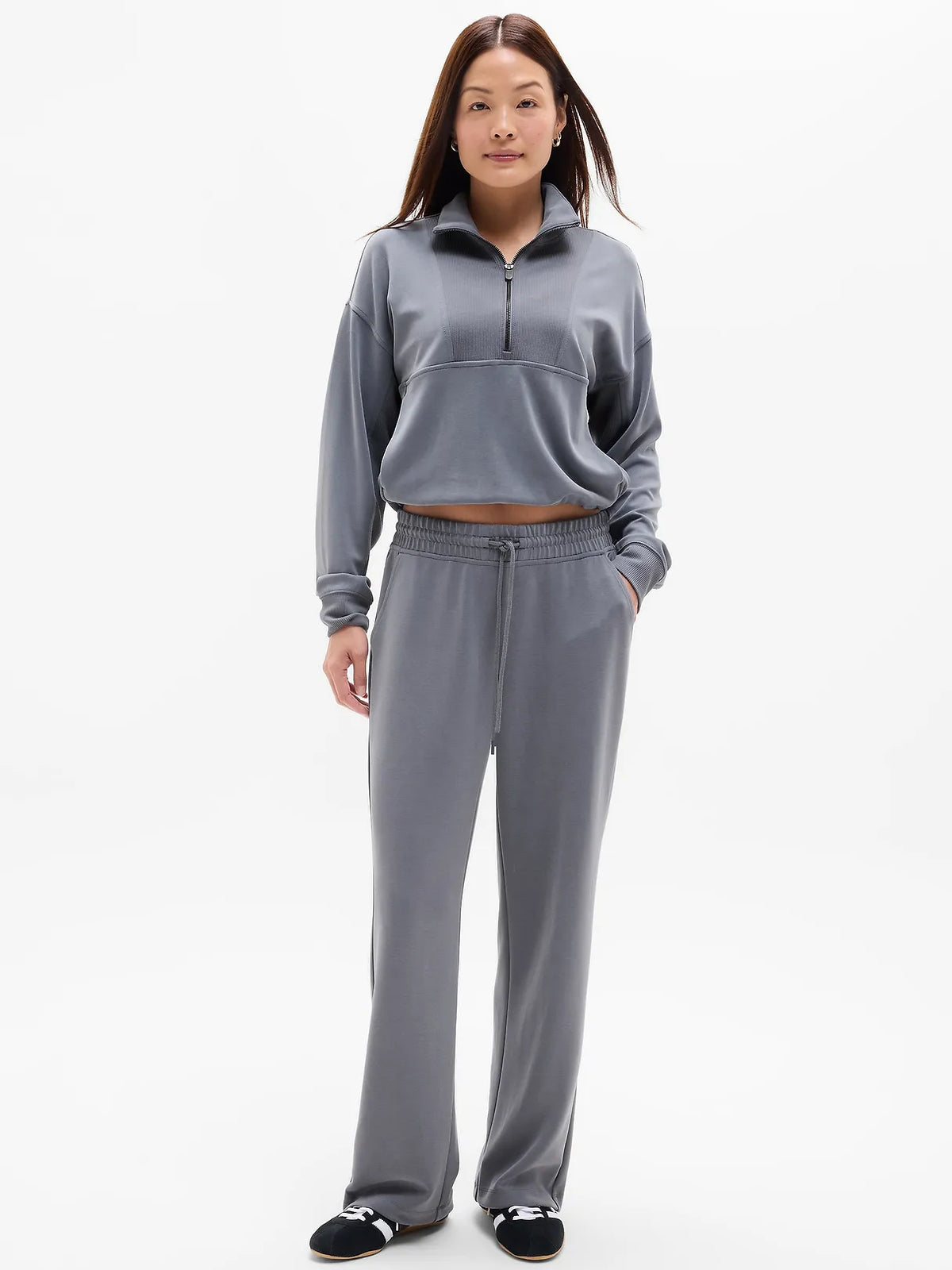 Seasoft Mid Rise Straight Pant