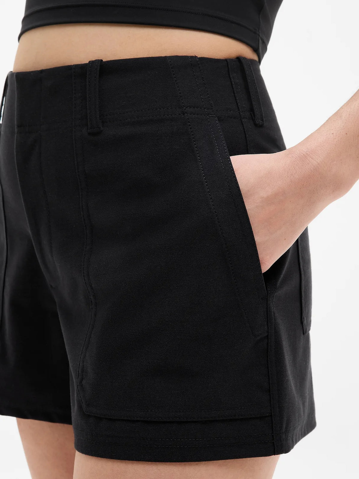 Skyline High Rise Tailored 4" Short