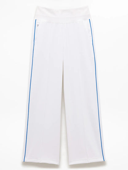 Venice High Rise Track Stripe Wide Leg Pant