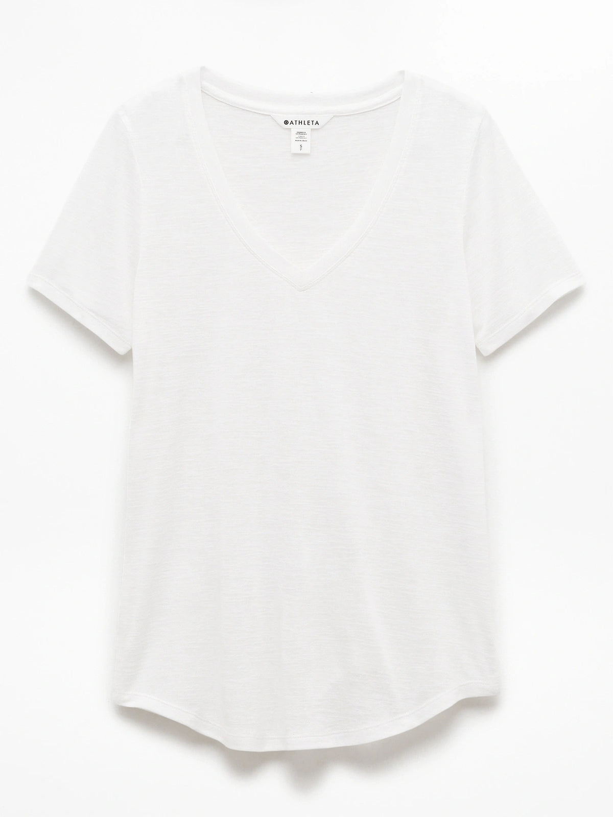 Breezy Scoop V-Neck Tee