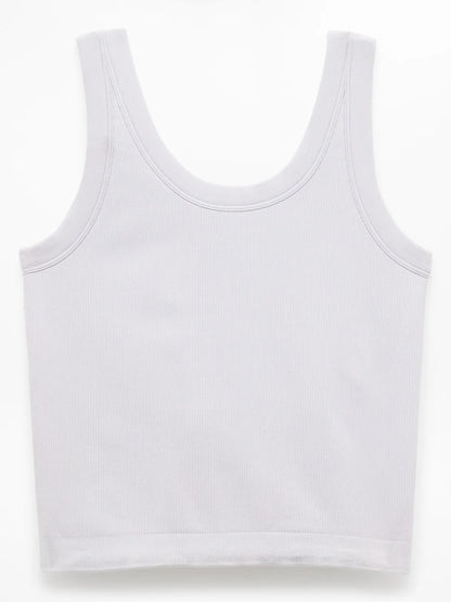 Athleta Girl Rise Above Rib Scoop Tank