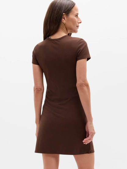 Signature Rib Tee Dress
