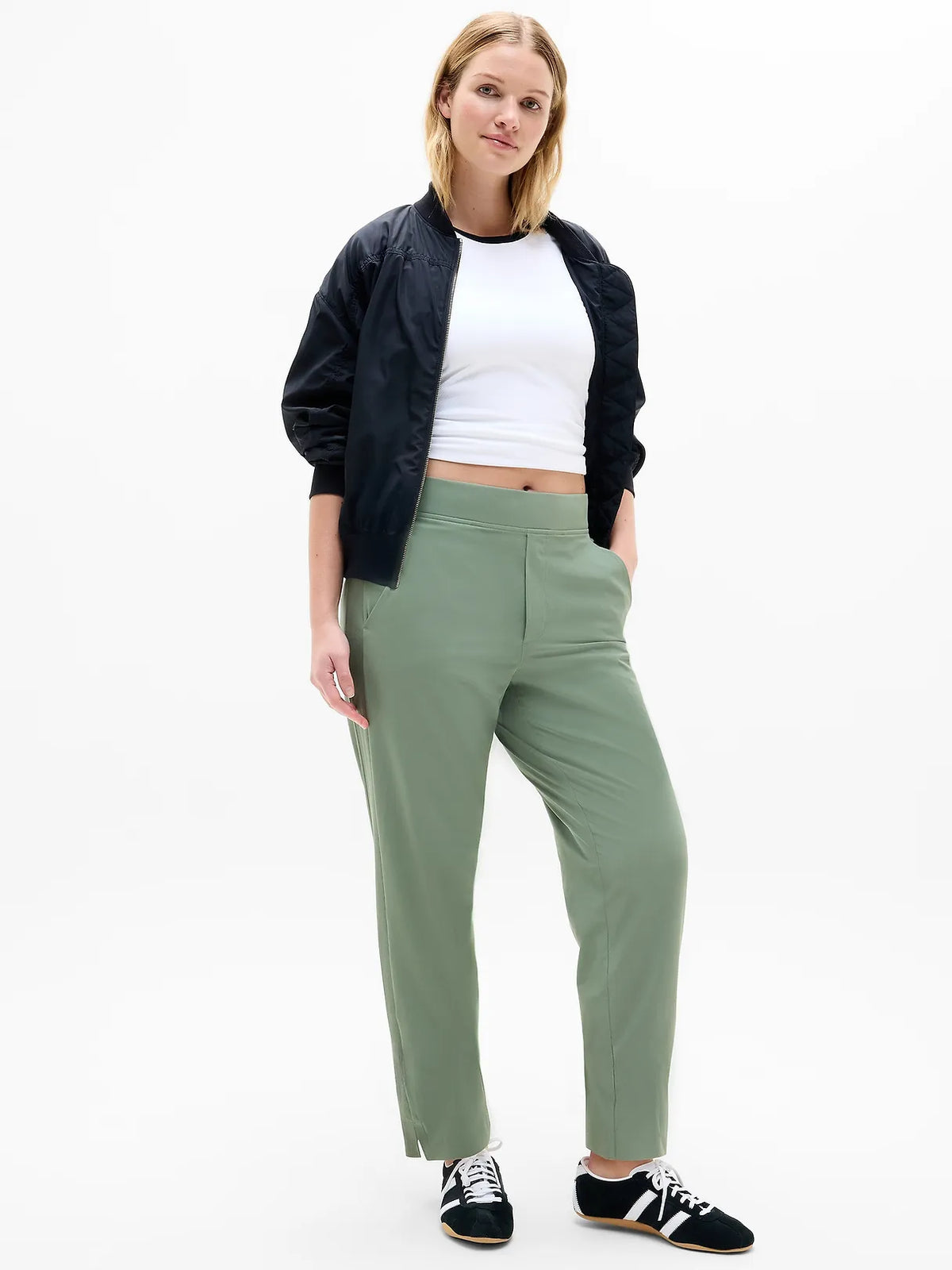 Brooklyn Mid Rise Ankle Pant