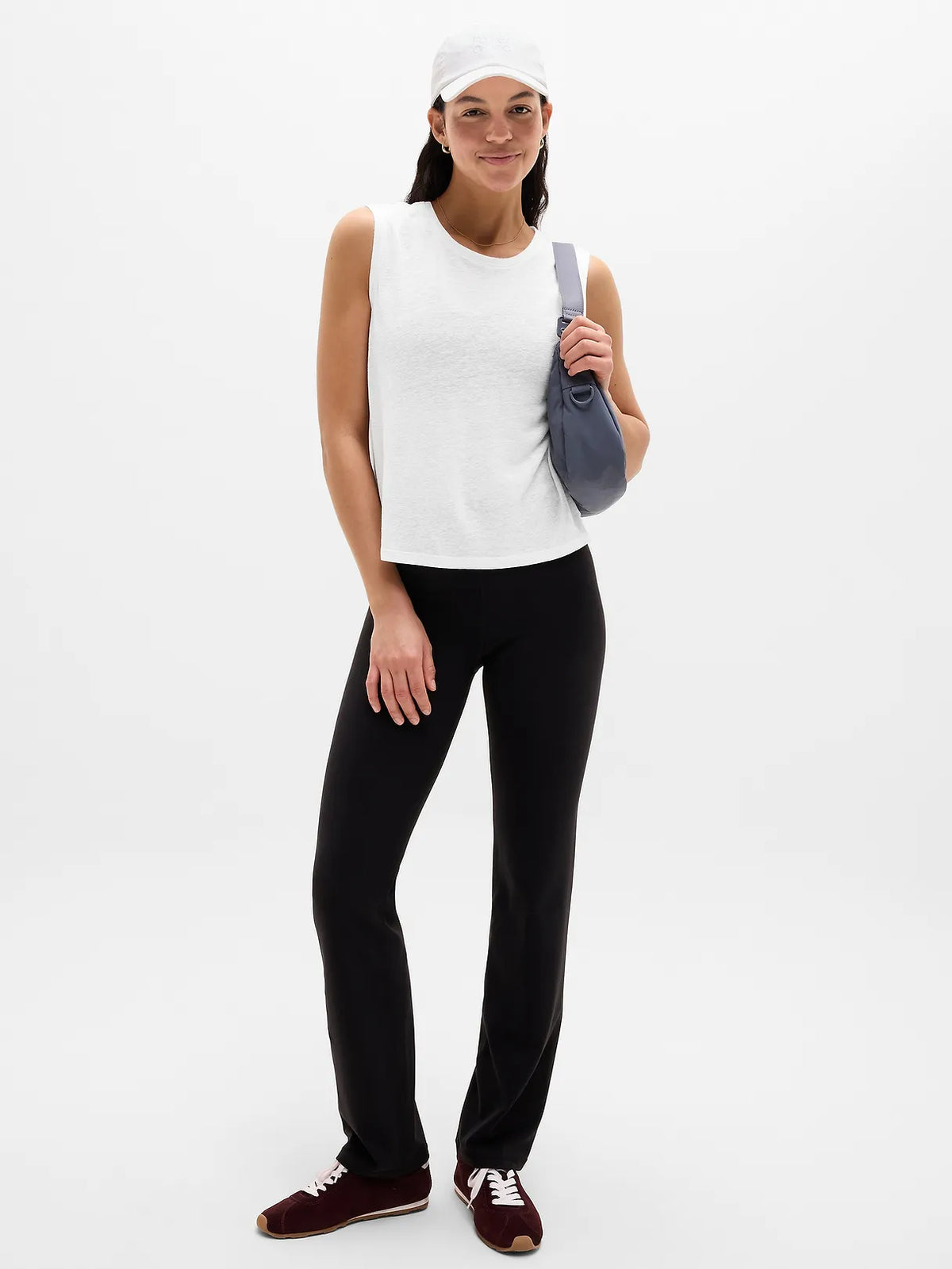 Getaway Linen Blend Muscle Tank