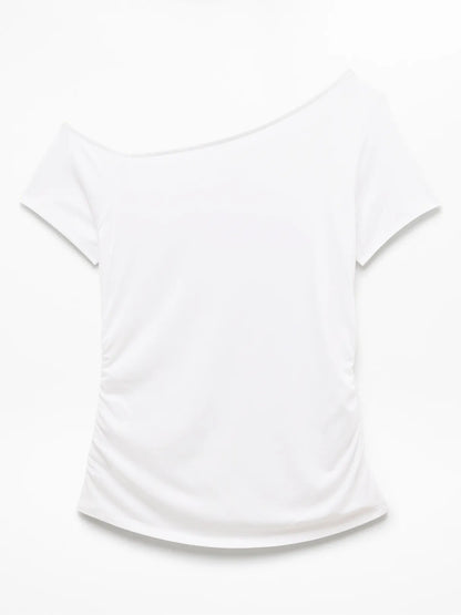 Move With Ease One Shoulder Tee