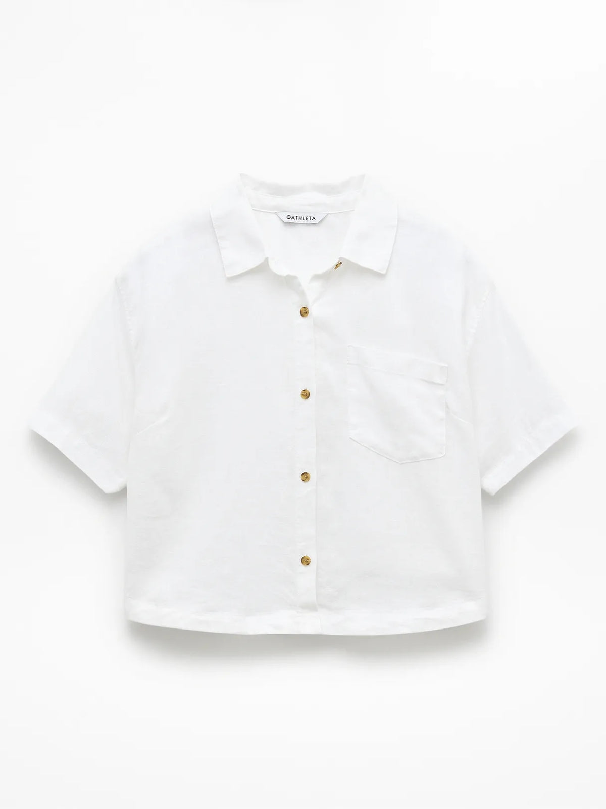 Retreat Linen Short Sleeve Shirt