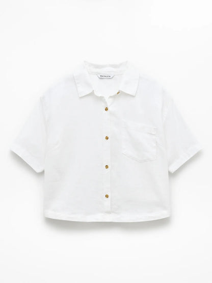 Retreat Linen Short Sleeve Shirt