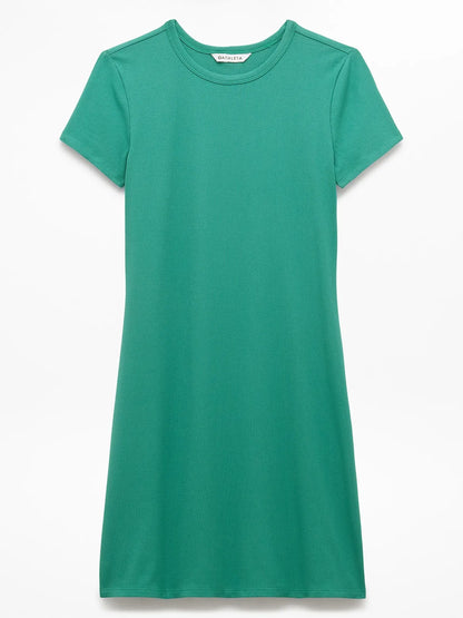 Signature Rib Tee Dress