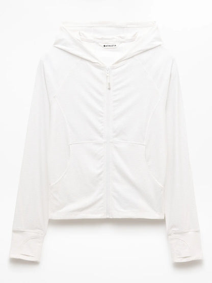 Athleta Girl Long Serve Textured UPF Jacket