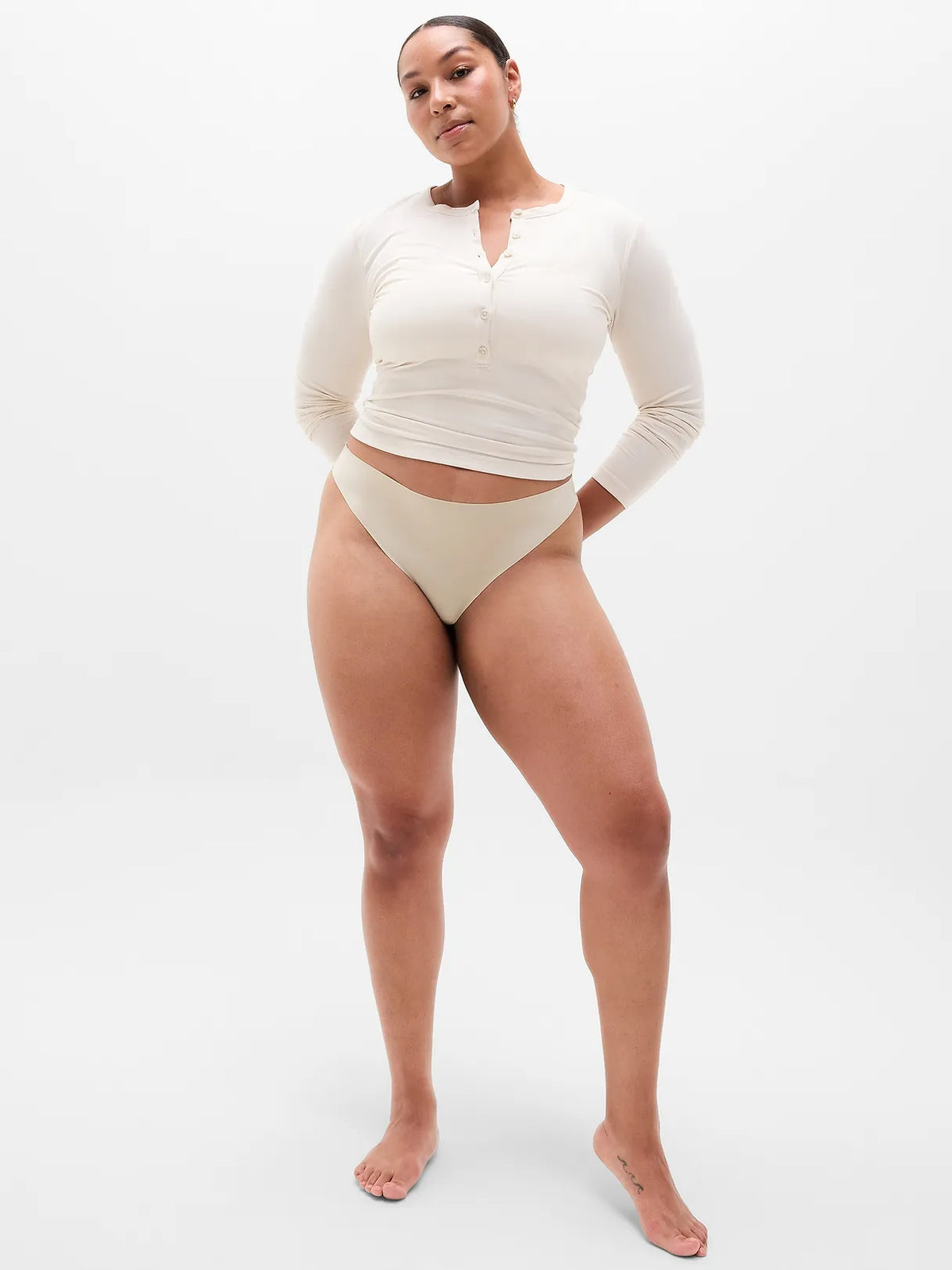 Sleek Form No Show Thong Underwear 3-Pack