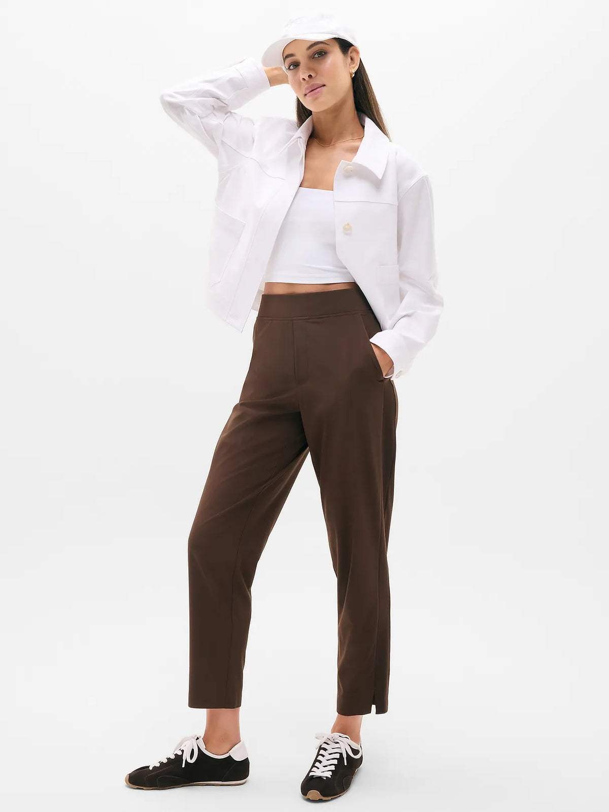 Brooklyn Mid Rise Ankle Pant
