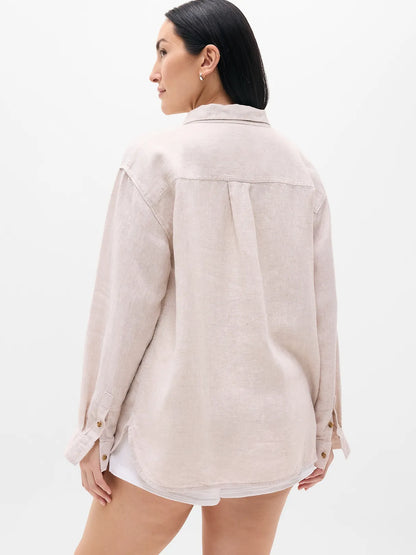 Retreat Linen Top