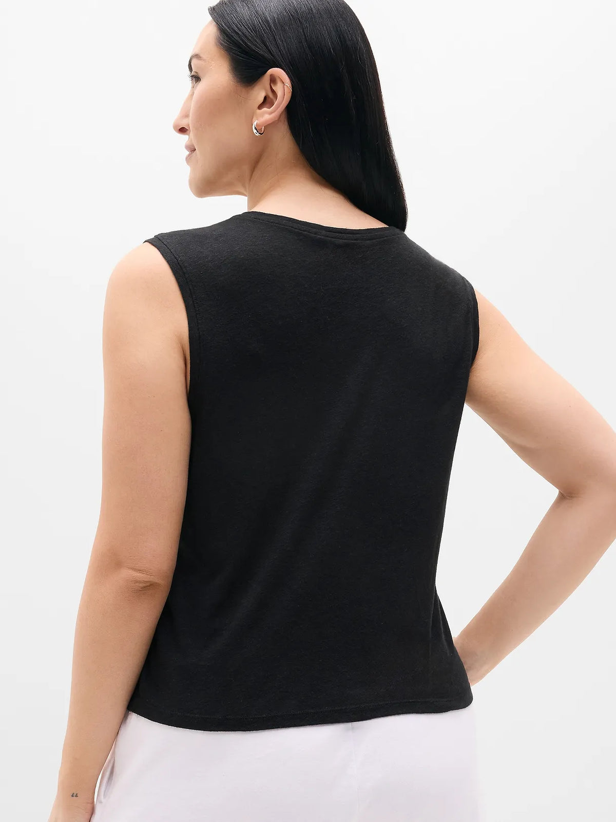 Getaway Linen Blend Muscle Tank