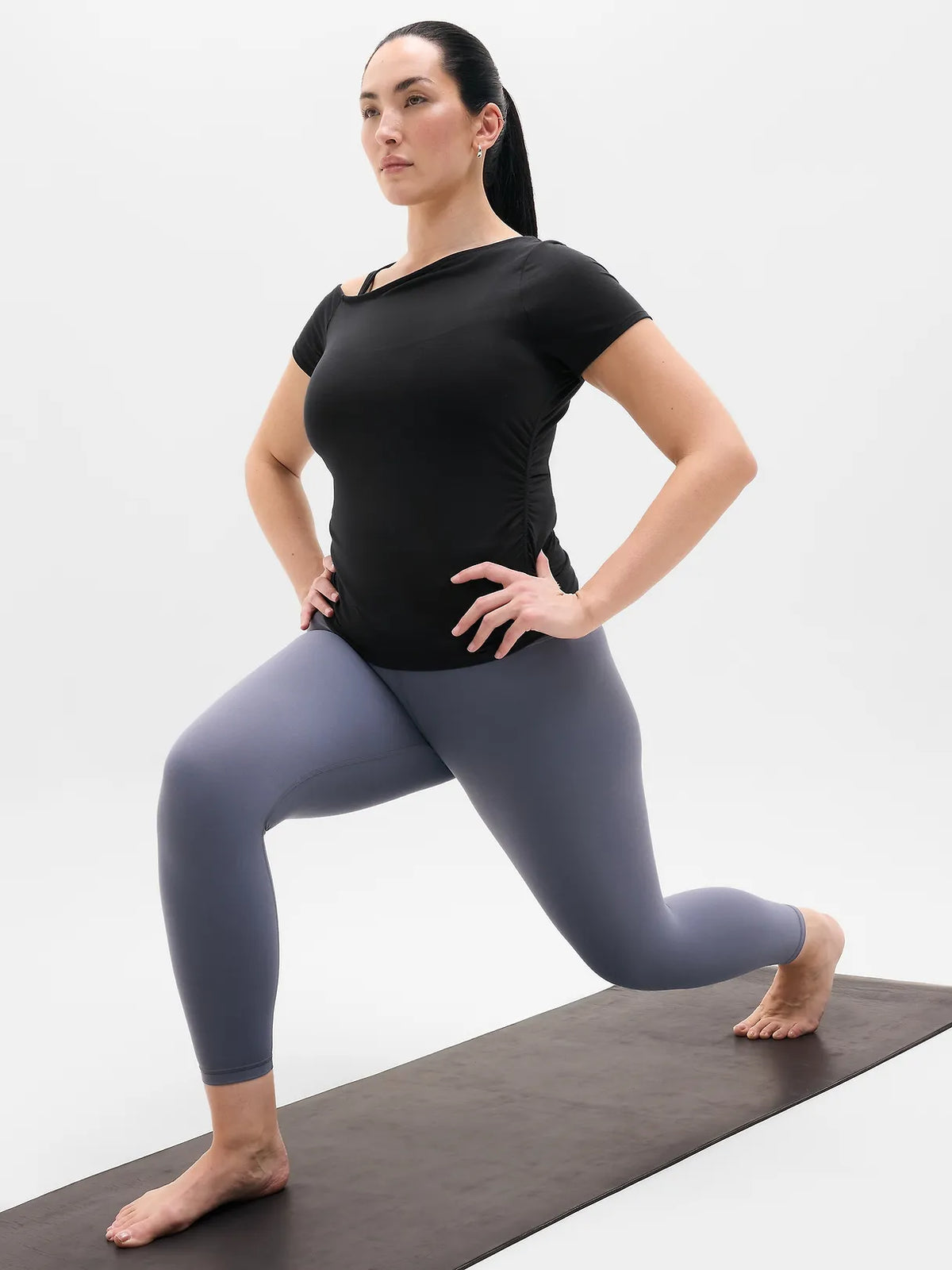 Move With Ease One Shoulder Tee