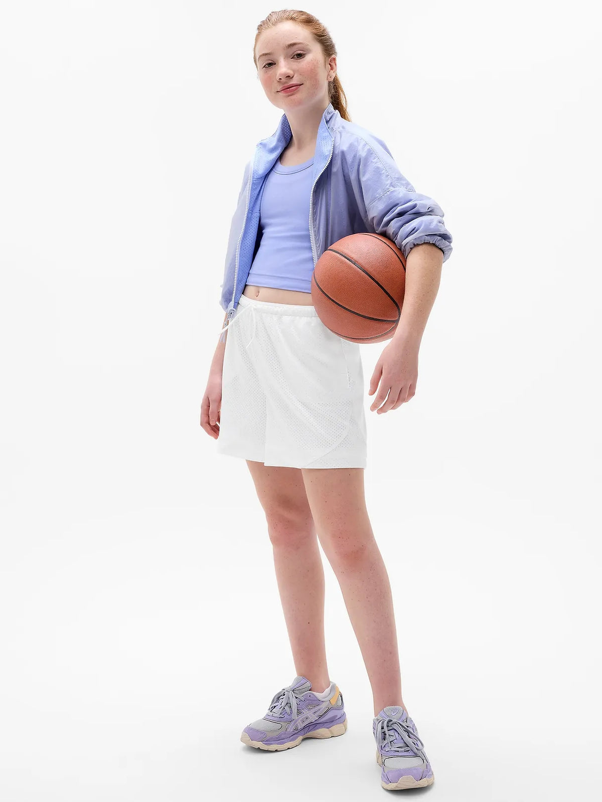 Athleta Girl Gamechanger Mesh 4" Short
