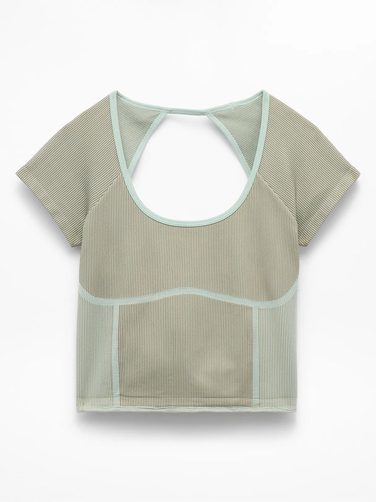 Recharge Seamless Open Back Tee