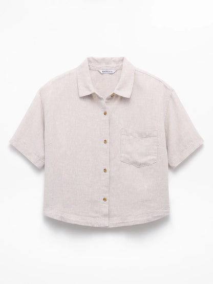 Retreat Linen Short Sleeve Shirt