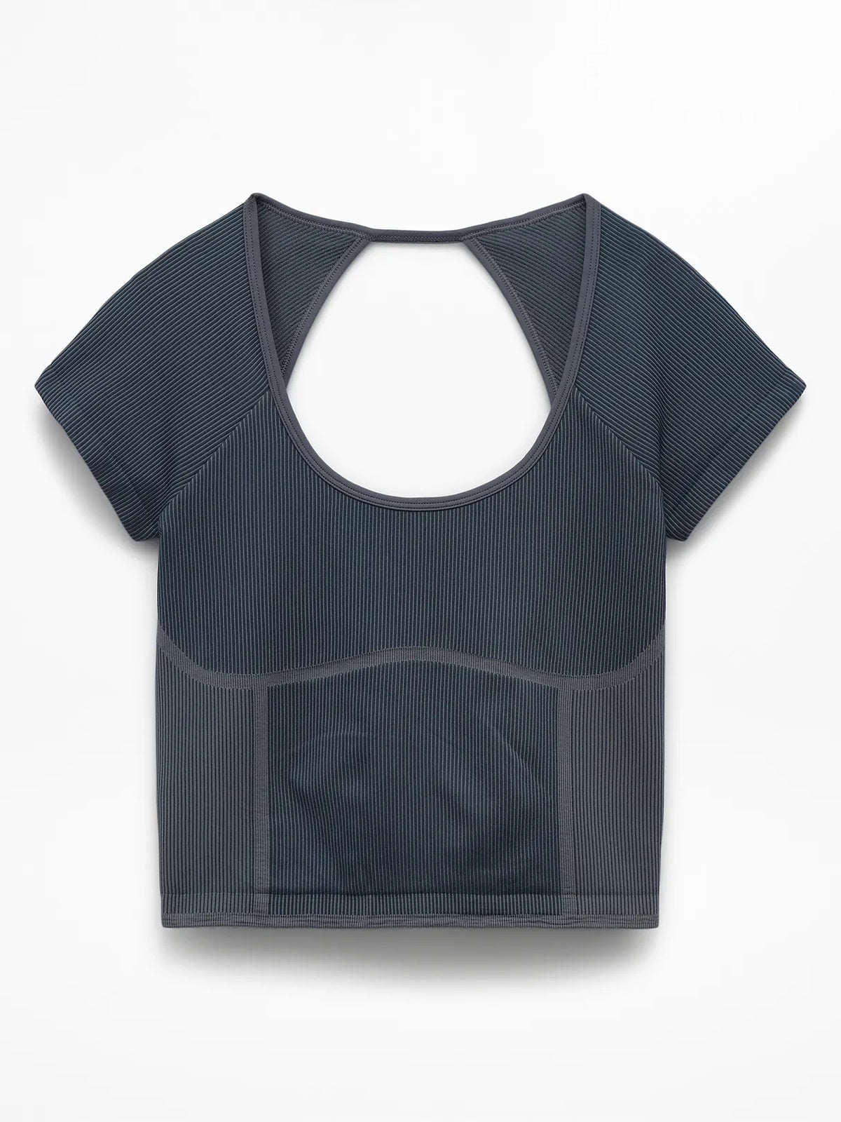 Recharge Seamless Open Back Tee