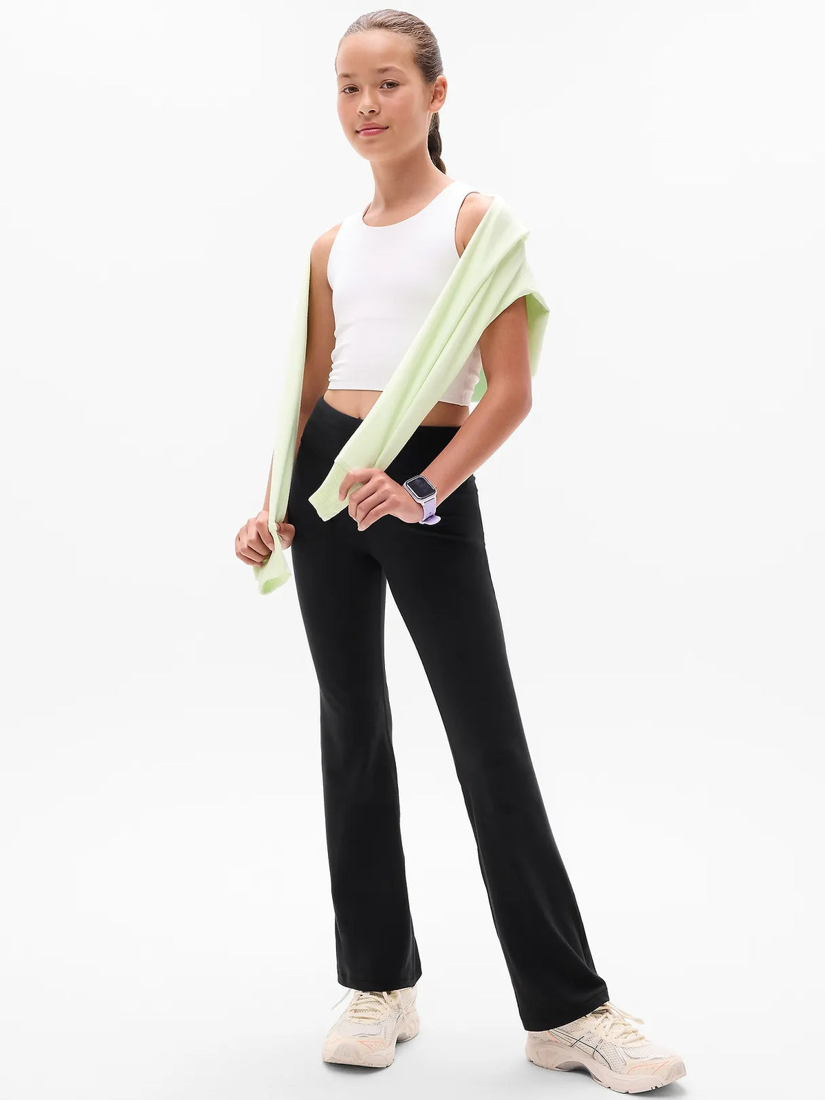 Athleta Girl High Rise Chit Chat Flare Pant