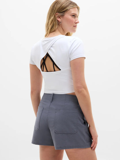 Skyline High Rise Tailored 4" Short