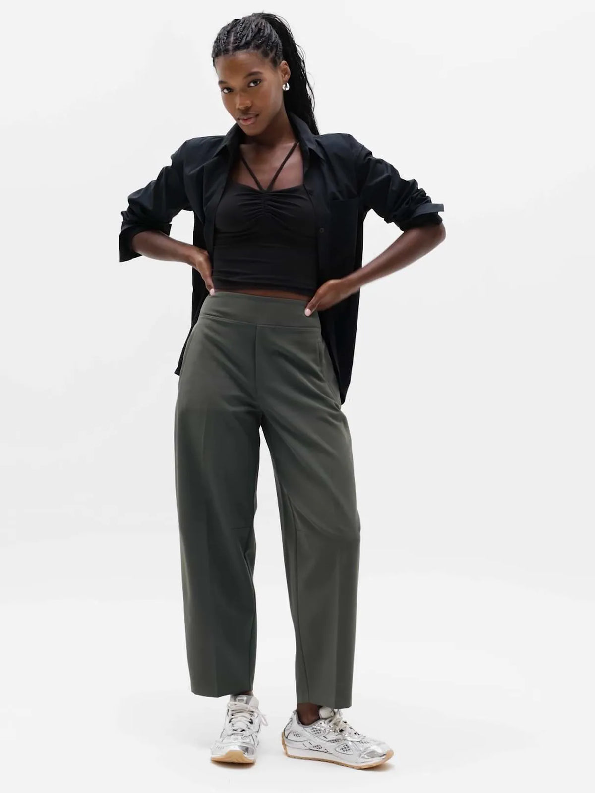 Endless High Rise Barrel Pant