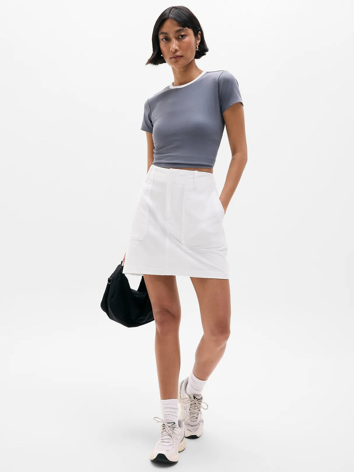 Skyline Mid Rise Skirt
