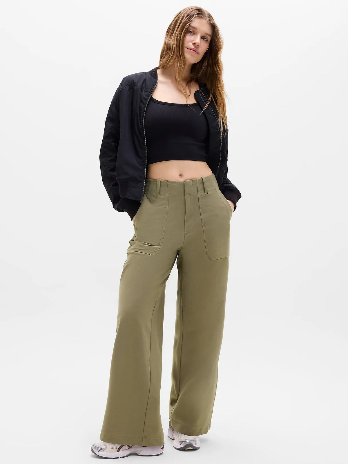 Skyline High Rise Wide Leg Pant