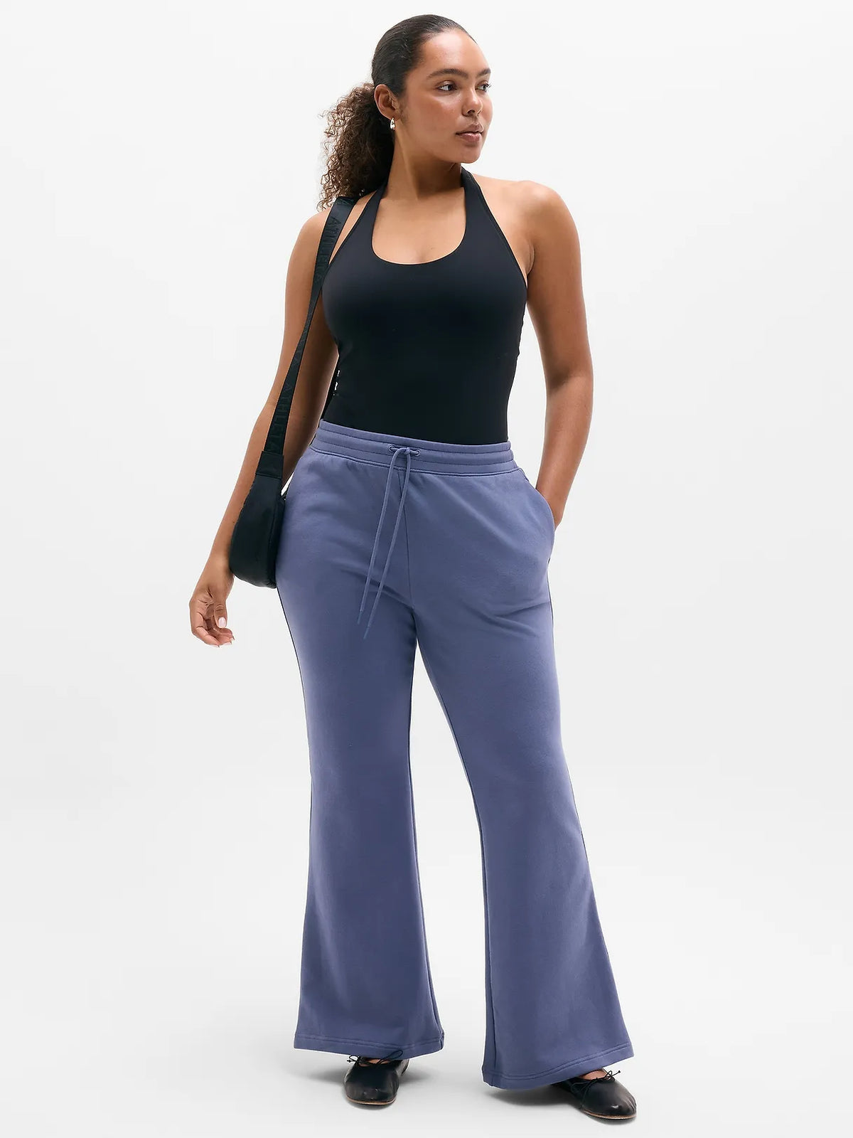 Forever Fleece Mid Rise Flare Pant