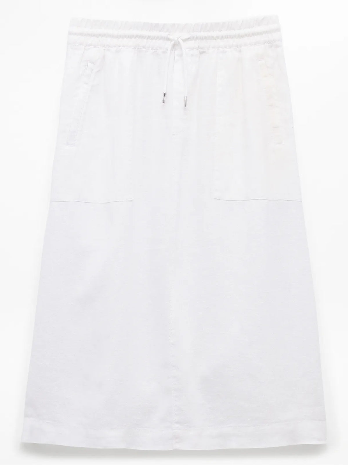 Retreat Linen Midi Skirt