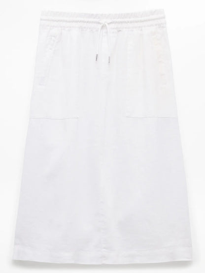 Retreat Linen Midi Skirt
