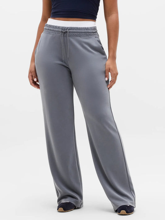 Seasoft Mid Rise Straight Pant