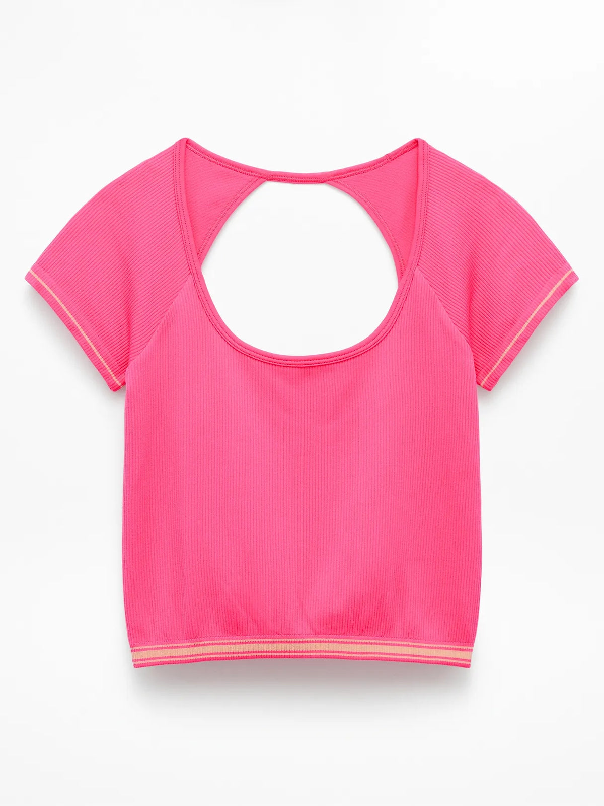 Recharge Seamless Open Back Tee
