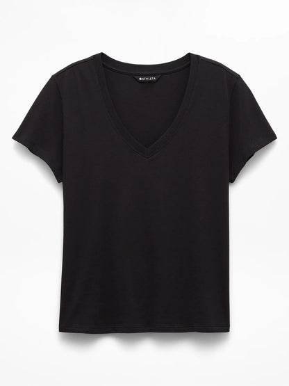Favorite Cotton V-Neck Tee