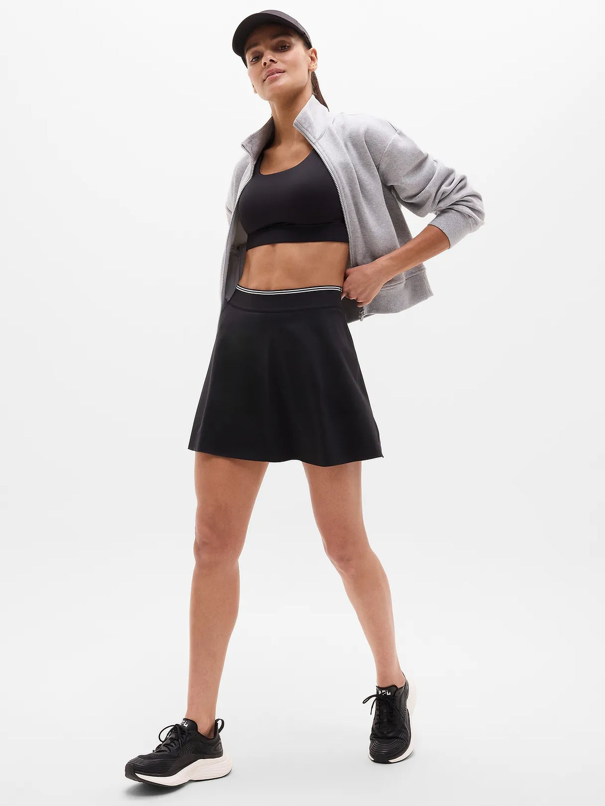 Ace A-Line Tipped 15.5" Skort