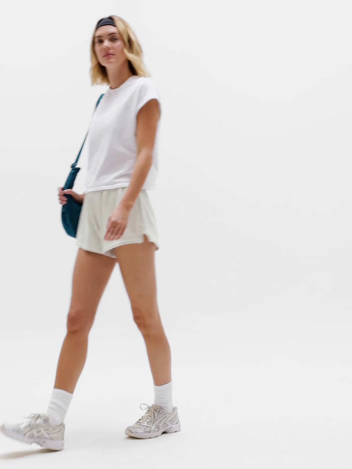 Airy Cotton Terry Sweatshirt Tee