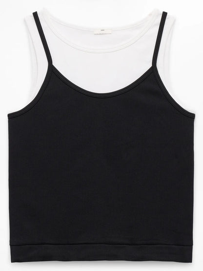 Athleta Girl Rise Above Rib Double Up Tank