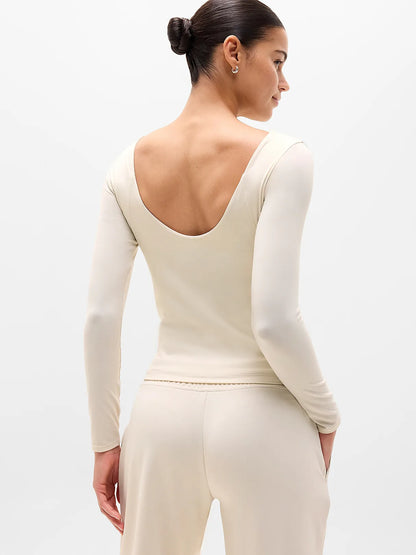 BodyMove Scoop Back Top